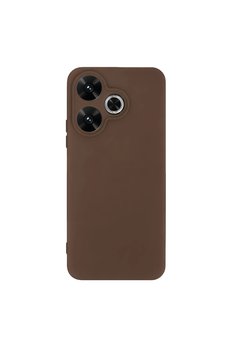 Evimdeyokyok Xiaomi Redmi 13 4G Kılıf First Silikon - Kahverengi