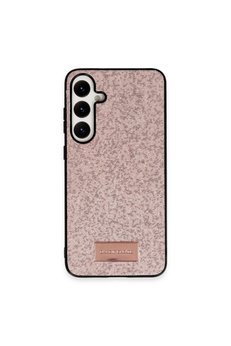 Ethab Ticaret Glb-Stl41414 Onegif Samsung Galaxy A55 5G Bright Simli Kapak - Pembe