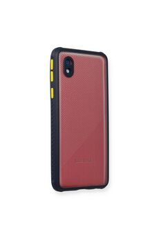 Ethab Ticaret Glb-Stl41414 Samsung Galaxy A01 Core Kılıf Miami Şeffaf Silikon - Lacivert