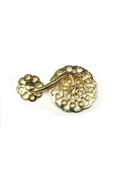 Evimdeyokyok Sarı 50 Adet Zamak Çengel Kilit 56X33 Mm - Yuvarlak, Karşılıklı Mobilya, Dolap, Sandık, Kutu, Kapak Çengel Kilidi