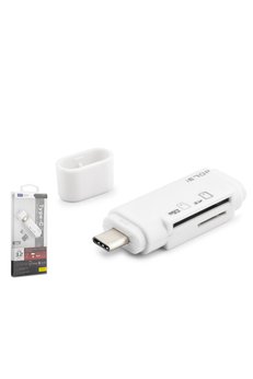 Evimdeyokyok Type-C 3.2 Gen1 Kart Okuyucu Sd Microsd 5 Gbps Beyaz Tc301