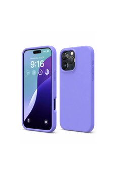 Evimdeyokyok Apple İphone 16 Pro Max Kılıf Nano İçi Kadife Silikon - Lila