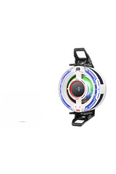 Evimdeyokyok Manyetik Klipsli Telefon Soğutucu Fan Rgb Isı Göstergeli Beyaz Cx16