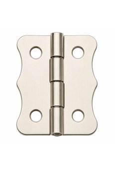 Evimdeyokyok Nikel 100 Adet Papatya Menteşe Düz 30X23 Mm - Dekoratif Çerçeve Fener Kutu Menteşesi