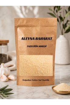 Aleyna Baharat Sarımsak Tozu 125 G / Garlic Powder / Öğütülmüş / Koruyucu İçermez