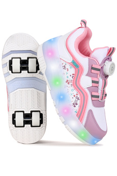 Kiko Kids Lucia Patenli Işıklı Kız Çocuk Spor Ayakkabı Kaykay