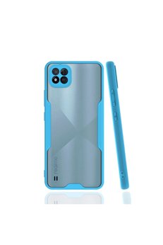 Ethab Ticaret Glb-Stl41414 Samsung Galaxy A11 Kılıf Palm Buzlu Kamera Sürgülü Silikon - Sarı