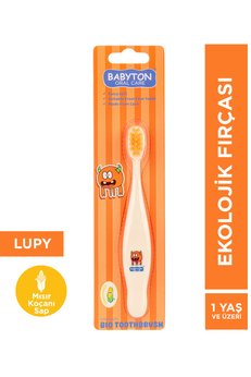 BABYTON 1-6 Yaş Ultra Yumuşak Ekolojik Diş Fırçası Lupy