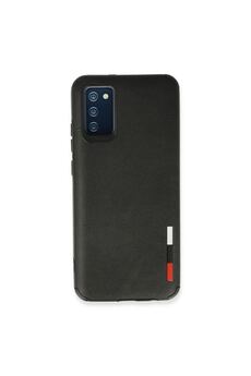 Ethab Ticaret Glb-Stl41414 Samsung Galaxy A02S Kılıf Loop Deri Silikon - Siyah