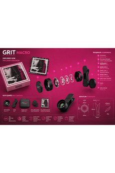 Grit Macro Lens 4K Telefon Lensi