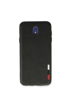 Ethab Ticaret Glb-Stl41414 Samsung Galaxy J7 Pro / J730 Kılıf Loop Deri Silikon - Siyah
