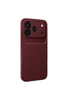 Evimdeyokyok Huawei Honor 600 Pro Auto Focus Karbon Kapak - Bordo