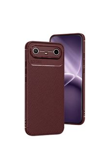 Evimdeyokyok Newface Tecno Spark Slim 5G Auto Focus Karbon Kapak - Bordo