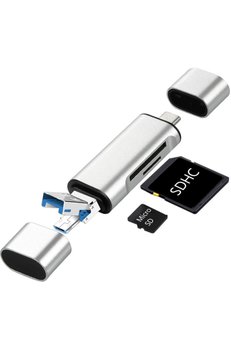 Evimdeyokyok Zr825 Type-C Usb 3 İn 1 Card Reader