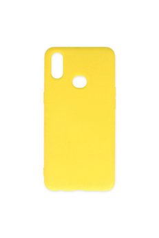 Ethab Ticaret Glb-Stl41414 Samsung Galaxy A10S Kılıf Nano İçi Kadife Silikon - Sarı