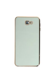 Ethab Ticaret Glb-Stl41414 Samsung Galaxy J7 Prime Kılıf Volet Silikon - Açık Yeşil