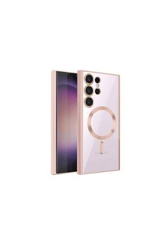Evimdeyokyok Samsung Galaxy S24 Ultra Kılıf Kross Magneticsafe Kapak - Rose