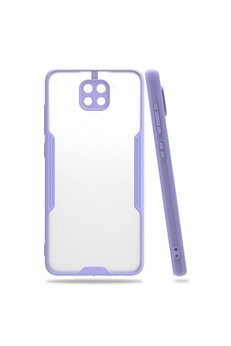 Evimdeyokyok Xiaomi Redmi Note 9 Kılıf Platin Silikon - Lila