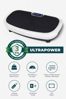 TeknoGerman Ultra Power Model Titreşimli Egzersiz Aleti Titreşimli Spor Aleti Spor Cihazı Tekno German Vibration Plate