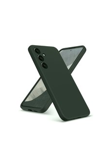 Ethab Ticaret Glb-Stl41414 Samsung Galaxy S24 Ultra Kılıf Montreal Yüzüklü Silikon Kapak - Yeşil