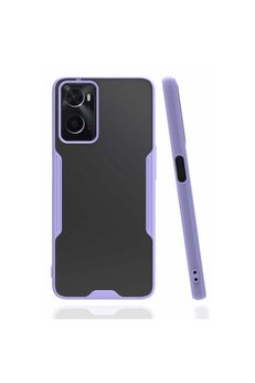 Evimdeyokyok Oppo A96 Kılıf Platin Silikon - Lila