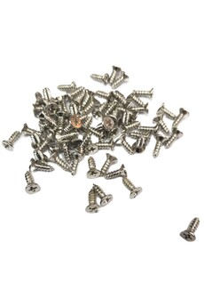 Evimdeyokyok Nikel 1000 Adet Klips Vidası 2,2X6,5 Mm Yhb - Konik Başlı Kutu, Sandık, Ayak, Askı, Mini Vida