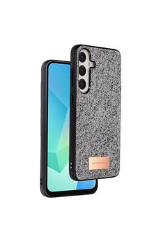 Ethab Ticaret Glb-Stl41414 Onegif Samsung Galaxy A16 5G Bright Simli Kapak - Gümüş