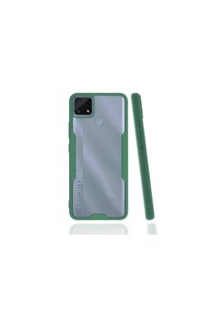 Evimdeyokyok Realme C25 Kılıf Platin Silikon - Yeşil