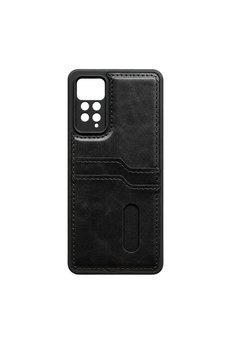 Evimdeyokyok Xiaomi Redmi Note 12 Pro 4G Kılıf Sara Kartvizitli Deri Kılıf - Siyah
