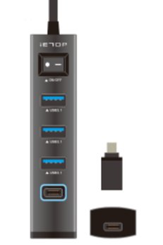 Evimdeyokyok Type-C 3.1 Gen1 Hub Pd 4 Port 5 Gbps Tu359