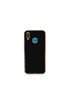Ethab Ticaret Glb-Stl41414 Huawei P20 Lite Kılıf Volet Silikon - Siyah