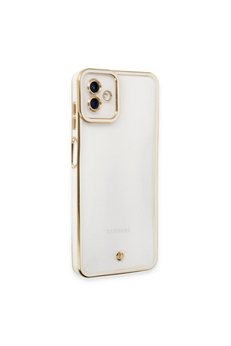 Ethab Ticaret Glb-Stl41414 Samsung Galaxy A04 Kılıf Liva Lens Silikon - Beyaz