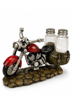 Evimdeyokyok Polyester Motosiklet Figürlü Tuzluk Biberlik Seti Alk5614