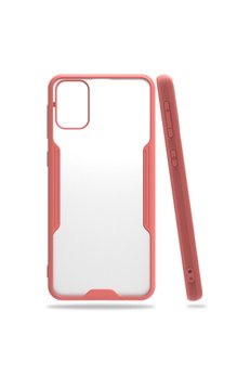 Evimdeyokyok Samsung Galaxy M31 Kılıf Platin Silikon - Pembe