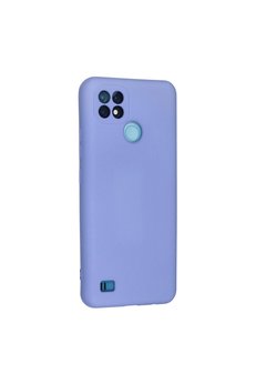 Evimdeyokyok Realme C21 Kılıf Nano İçi Kadife Silikon - Lila