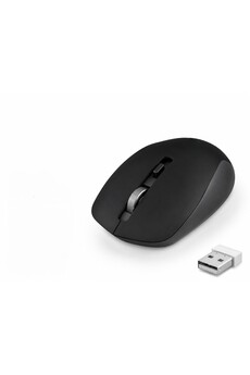 Evimdeyokyok Plus Sessiz Kablosuz Mouse 2.4 Ghz 1600 Dpı Siyah S1000