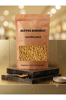 Aleyna Baharat Çemen Otu Tohumu 185 Gr Tane Çaman Otu - Tane ( Trigonella Foenum-Graecum - Semen Foenugraeci )