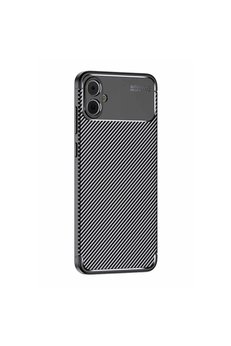 Ethab Ticaret Glb-Stl41414 Samsung Galaxy A05 Kılıf Auto Focus Karbon Kapak - Siyah