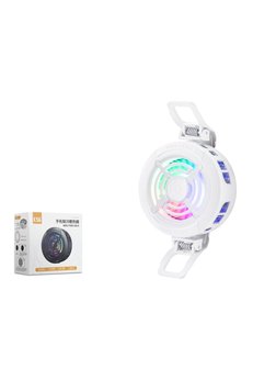 Evimdeyokyok Klipsli Telefon Soğutucu Fan Rgb Beyaz K56