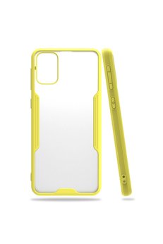 Evimdeyokyok Samsung Galaxy M31 Kılıf Platin Silikon - Sarı