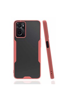 Evimdeyokyok Oppo A96 Kılıf Platin Silikon - Pembe