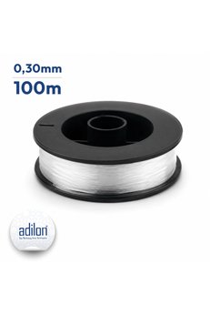 formsan Adilon 0 30mm 100 Metre Şeffaf Olta Misinası – Dayanıklı Balık Tutma İpi Çok Amaçlı Misina ve Hobi İpi