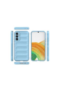 Ethab Ticaret Glb-Stl41414 Samsung Galaxy M34 5G Kılıf Optimum Silikon - Sky Blue