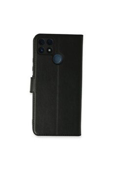 Evimdeyokyok Realme C25 Kılıf Trend S Plus Kapaklı Kılıf - Siyah