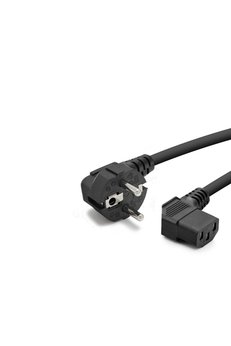 Evimdeyokyok Kasa Güç Kablosu C13 3 Pin 1 Mm 500W L Tip 1.8 M Hdx5555