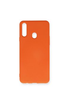 Ethab Ticaret Glb-Stl41414 Samsung Galaxy A20S Kılıf Nano İçi Kadife Silikon - Turuncu