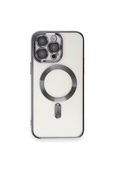 Evimdeyokyok Apple İphone 15 Pro Max Kılıf Kross Magneticsafe Kapak - Titan Gri