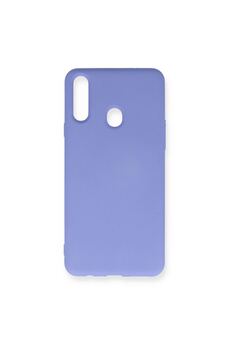 Ethab Ticaret Glb-Stl41414 Samsung Galaxy A20S Kılıf Nano İçi Kadife Silikon - Lila