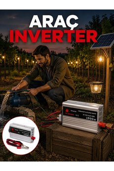 Eco Lounge Akü Gücünü Ev Elektriğine Dönüştüren Güçlü İnvertör 1500W