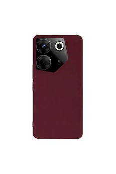 Evimdeyokyok Tecno Camon 20 Pro 5G Kılıf First Silikon - Bordo
